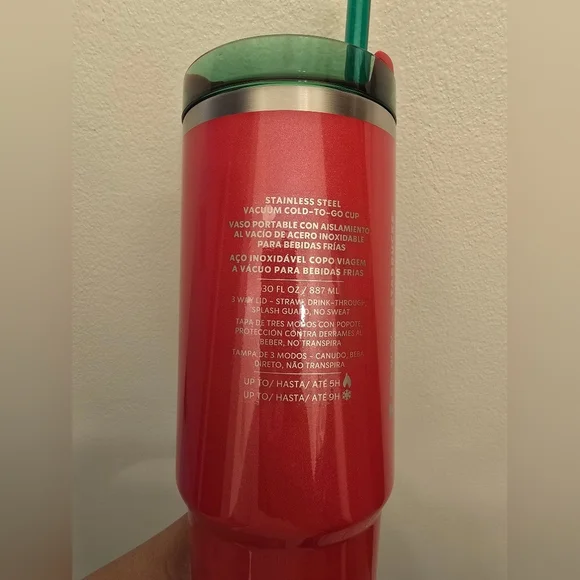 NWT Starbucks X Stanley Holiday 2025 Limited Edition Tumbler, 30 Oz - Picture 2 of 6